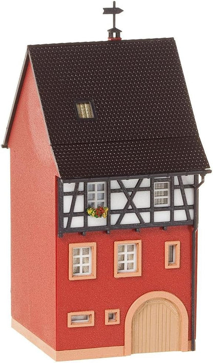 Faller - Vivienda para modelismo ferroviario N Escala 1:148 (N FA STADTHAUS Sport-Meder F232330
