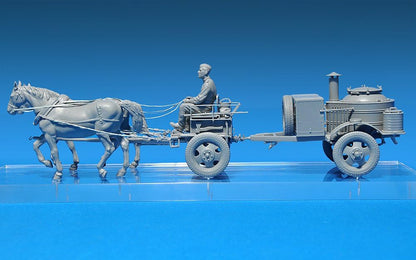 MiniArt 35057 Horses Drawn Field Kitchen KP-42 - Cocina móvil soviética en Miniatura con Caballos (Escala 1:35