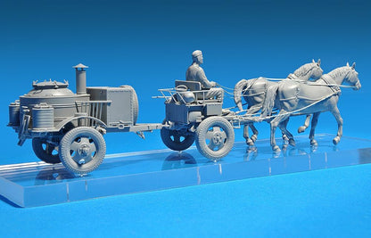 MiniArt 35057 Horses Drawn Field Kitchen KP-42 - Cocina móvil soviética en Miniatura con Caballos (Escala 1:35