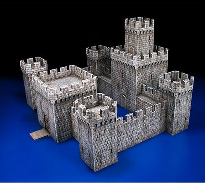 MiniArt 1:72 Scale Medieval Castle Plastic Model Kit