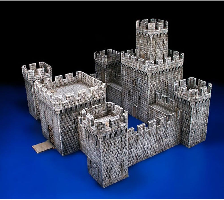 MiniArt 1:72 Scale Medieval Castle Plastic Model Kit