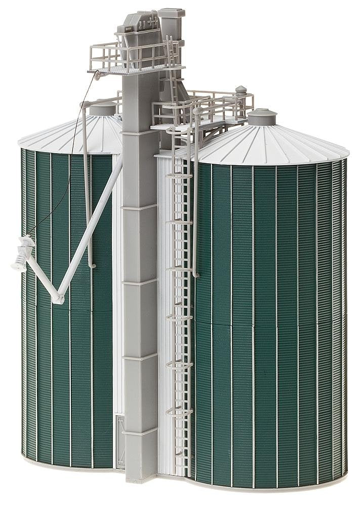 Faller - Edificio Industrial de modelismo ferroviario Escala 1:148 (H0 FA DOPPELSILOS F120260