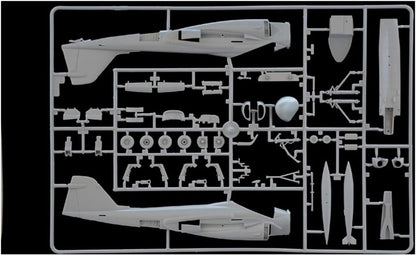Italeri-1/72 1:72 KA-6D Intruder, Color no Pintado (1405