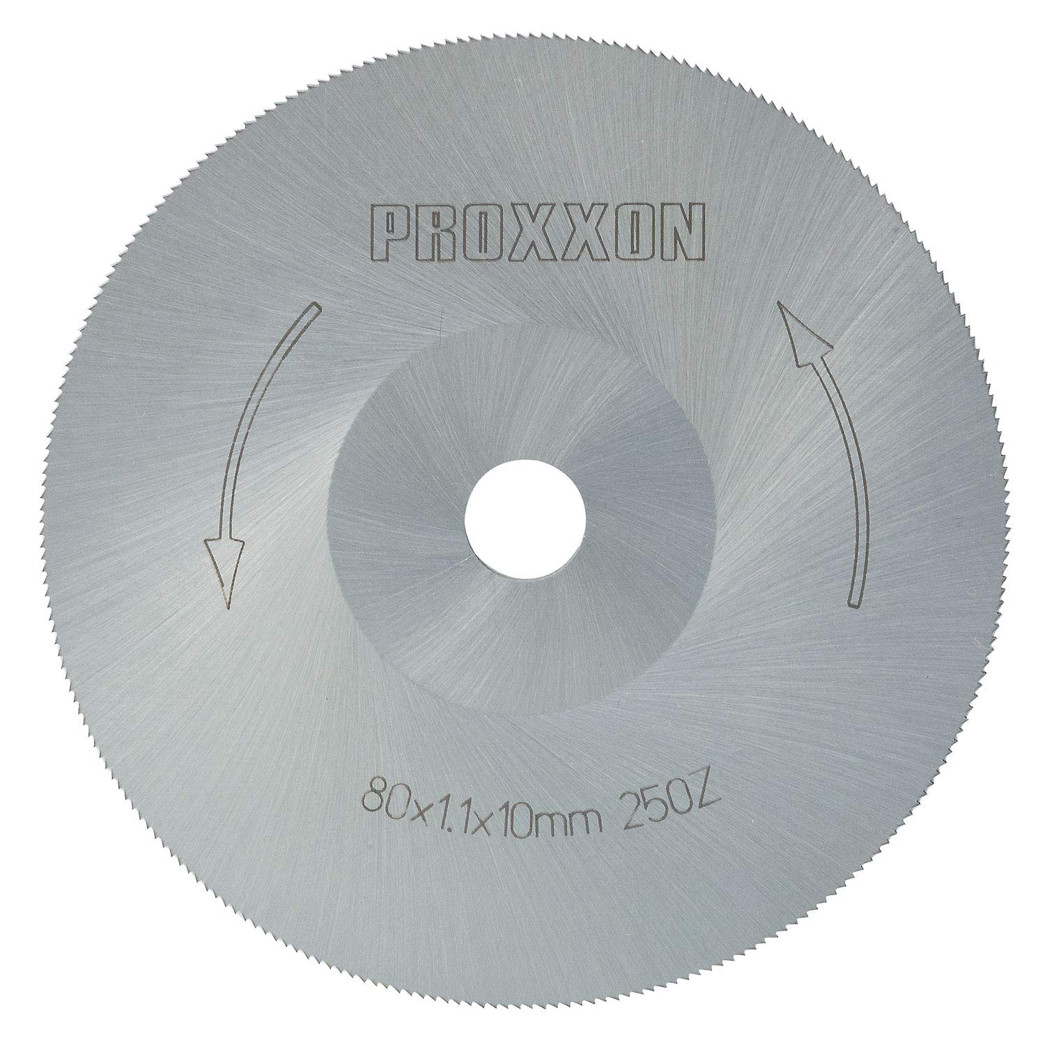 `Proxxon - Cirkelzaagblad Hooggelegeerd Sp.Staal (Hss), ?ƒ 80 Mm 1,1 Mm`