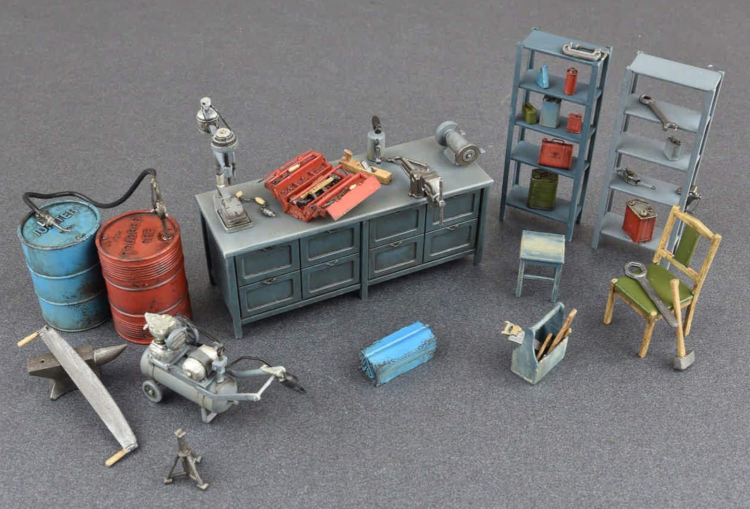Miniart MIN35596 Plastic Model kit, Various