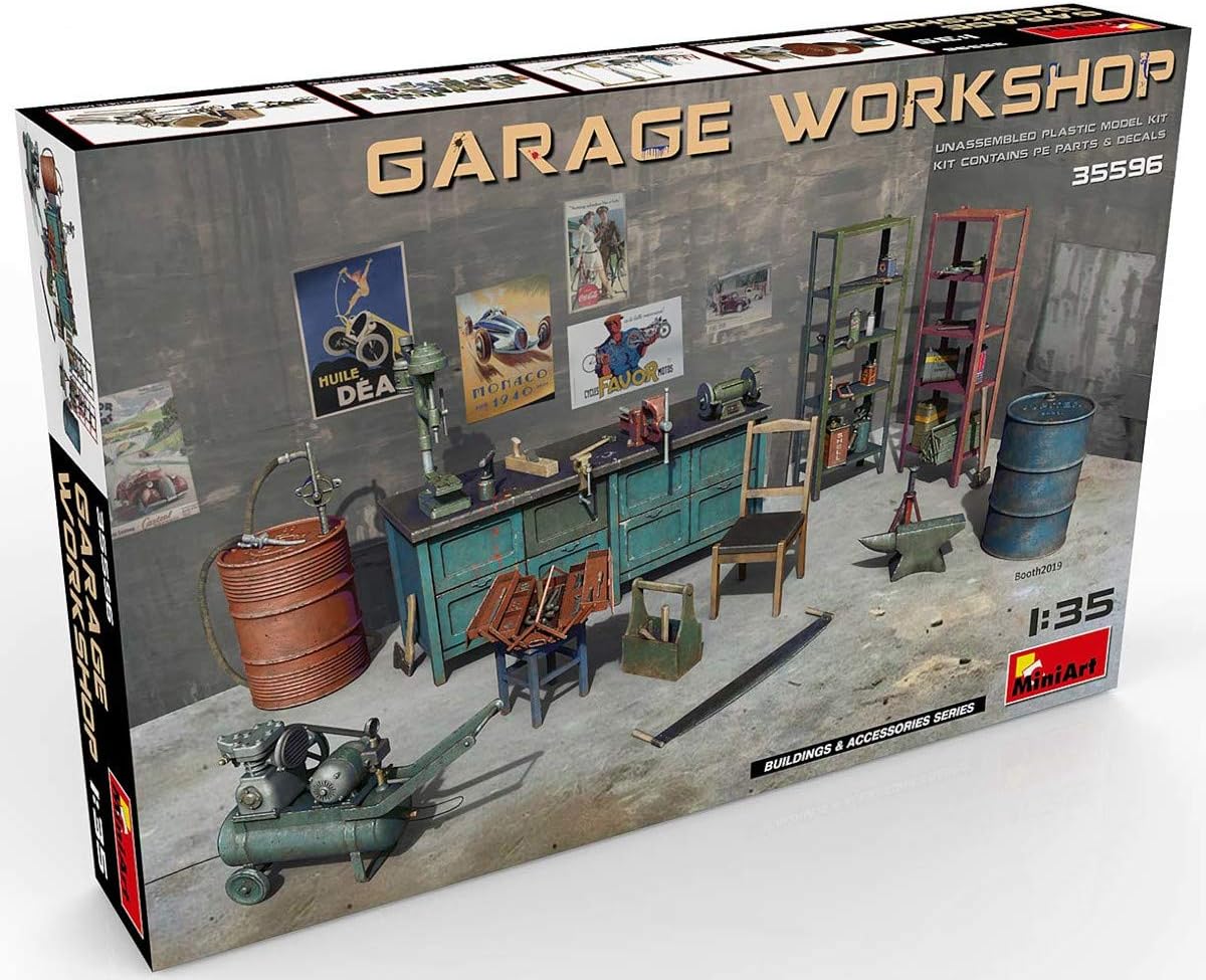 Miniart MIN35596 Plastic Model kit, Various
