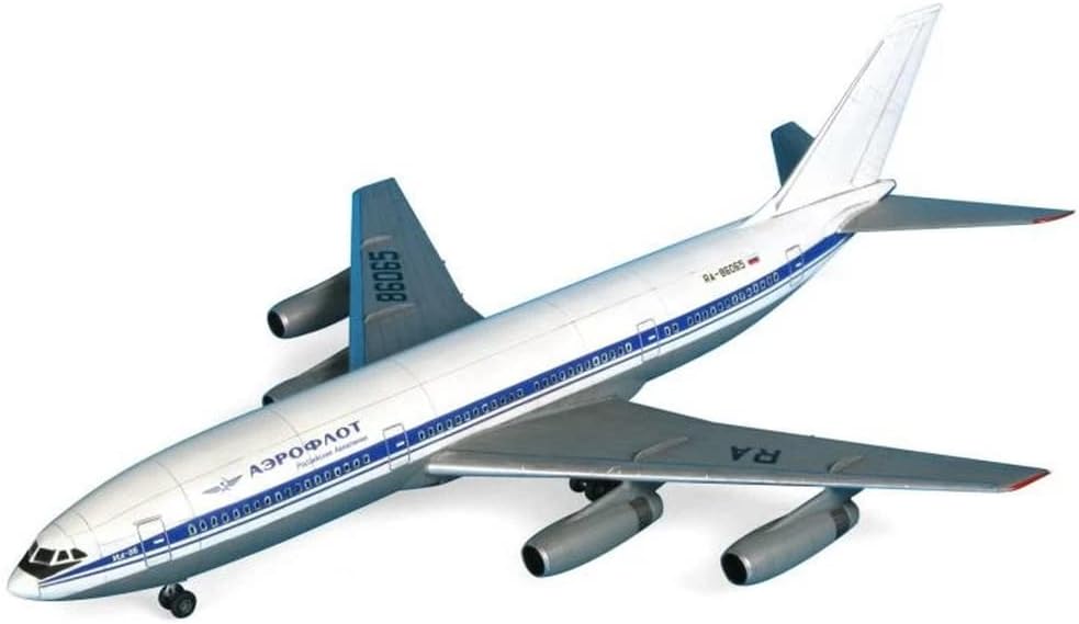 Zvezda 500787001 – 1:144 Passenger Aircraft Ilyushin IL-86