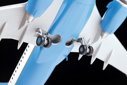 Zvezda 500787027 500787027-1:144 Boeing 737-700 / C-40 Plastic Construction Kit Model Kit Assembly Kit for Beginners Detailed, White/Blue