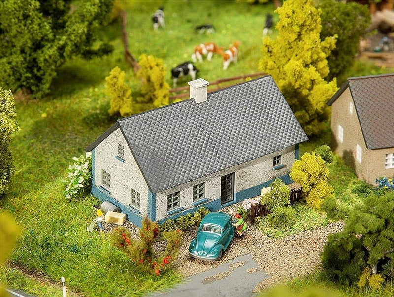 Faller 232348 Ballum Cottage N Scale Building Kit, Small