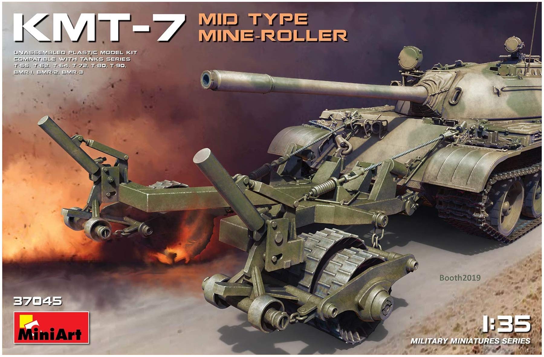 MiniArt - Kmt-7 Mid Type Mine-roller 1:35