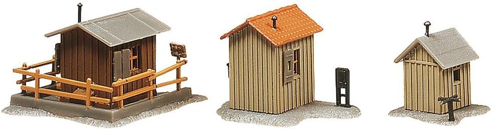 Faller 222177-3 track houses.