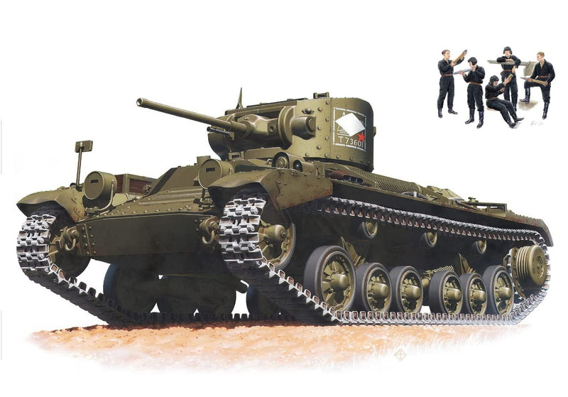 MiniArt 1:35 Scale Valentine Mk VI Canadian-Built Early Production Plastic Model Kit
