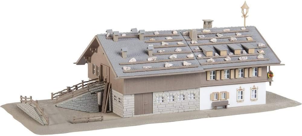 Faller F232199 Large Alpine Farmhouse + Barn, No Entered