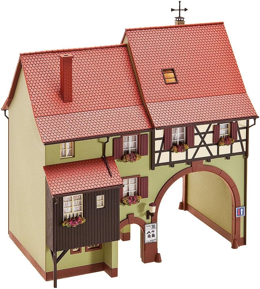 Faller - Vivienda para modelismo ferroviario (7.5x15x9 cm