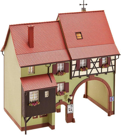 Faller - Vivienda para modelismo ferroviario (7.5x15x9 cm