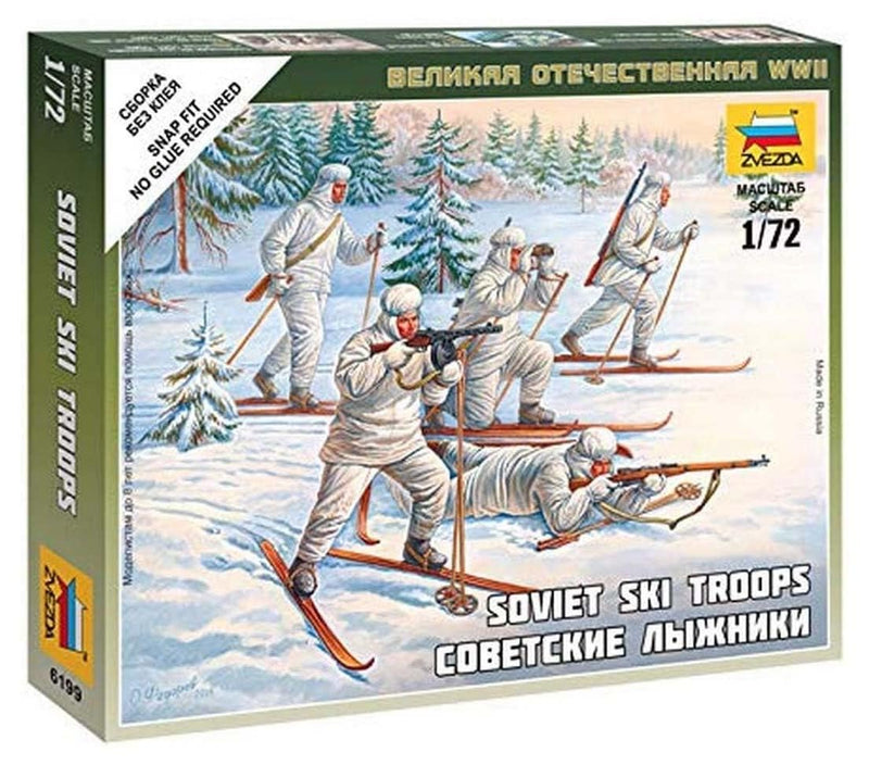 Zvezda - Zv6199 - Soviet Ski Troupes