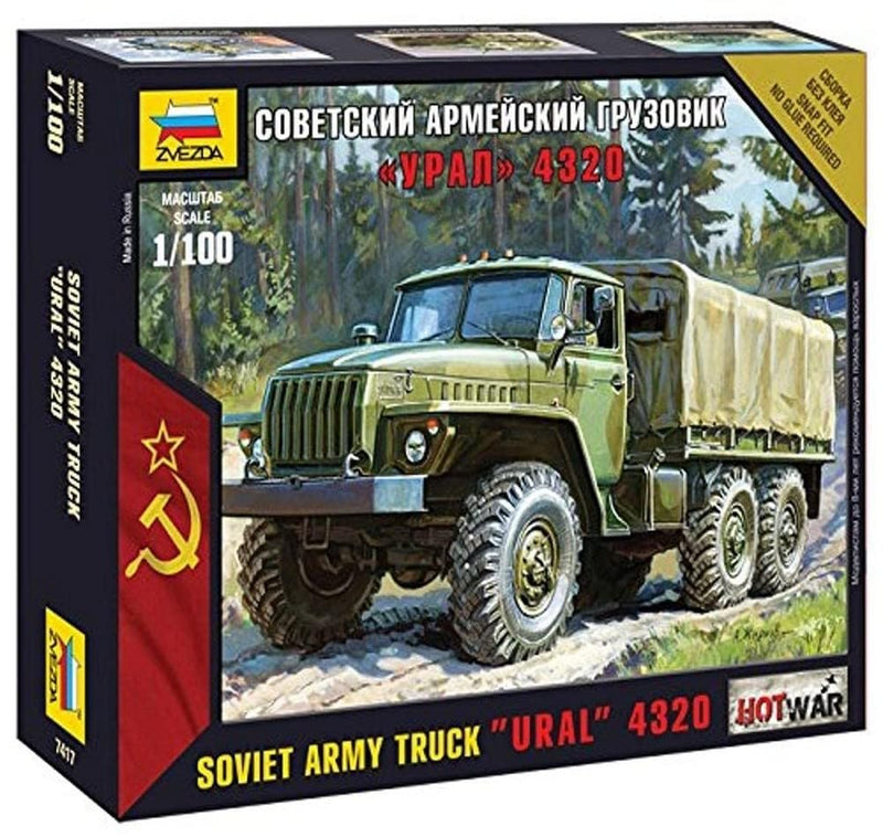 Zvezda 500787417-1:100 Ural Truck