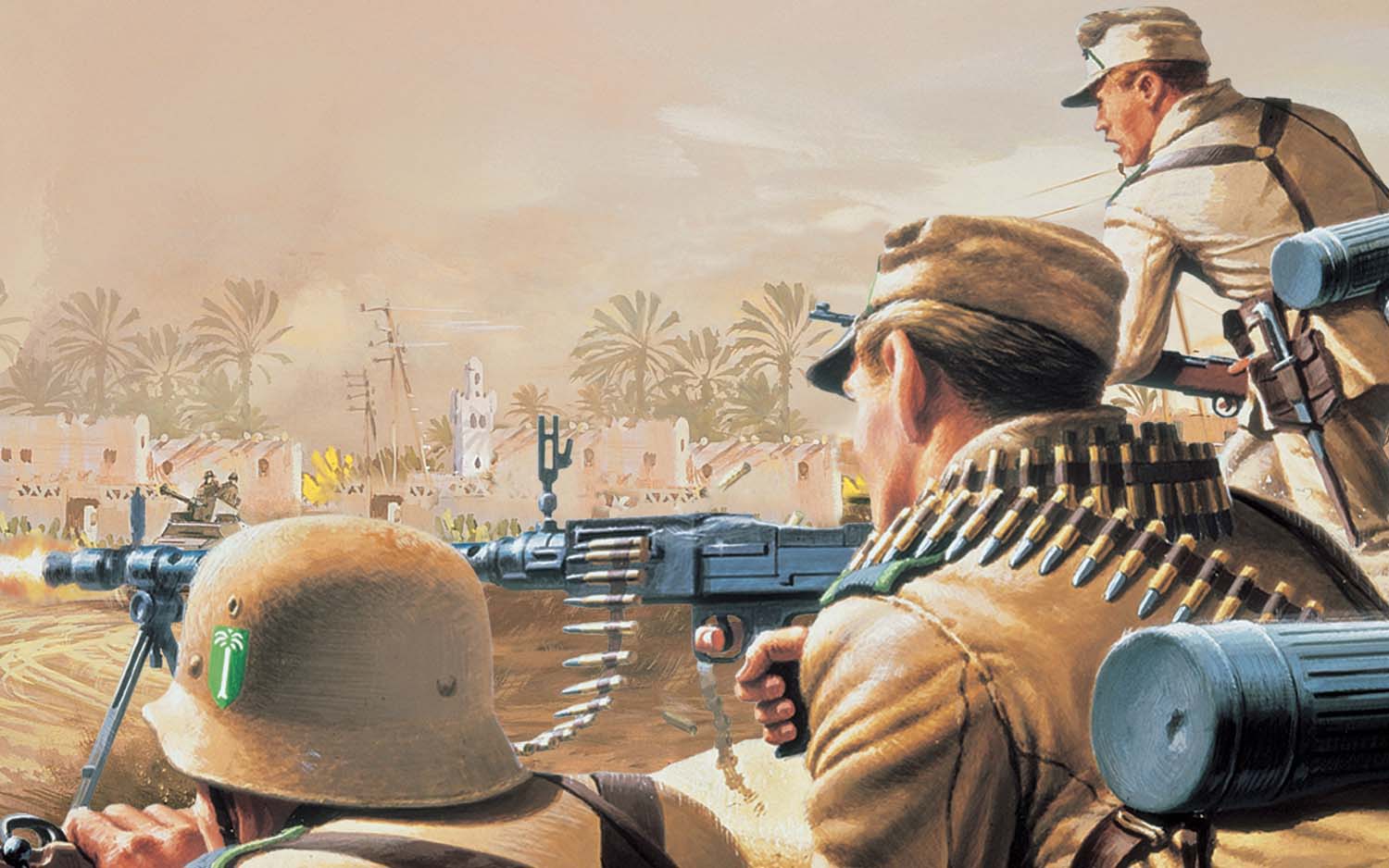 Airfix A00711V 1/76 WWII Deutsches Afrika Korps Armee Modellbausatz, verschieden, 1:76 Scale