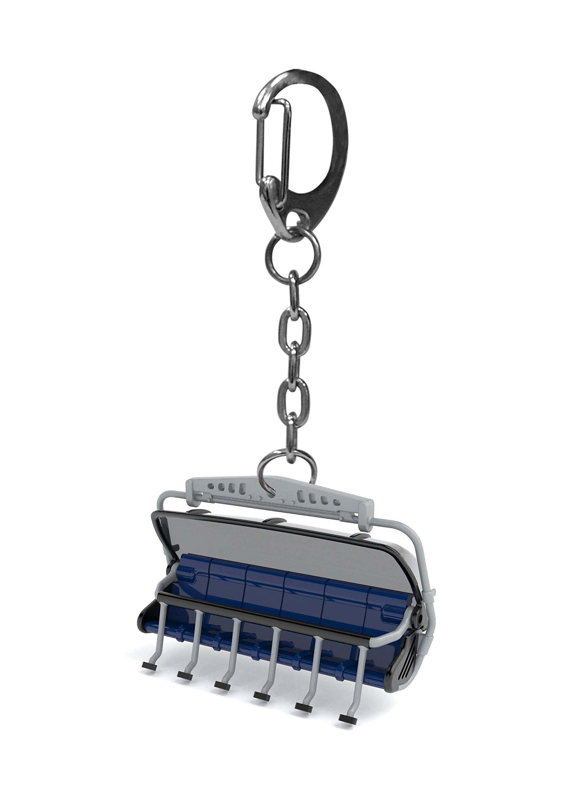 Jaegerndorfer JaegerndorferJC80625 6 Seater Armchair Key Chain, 1:78 Scale, Blue/Grey, Multi-Color