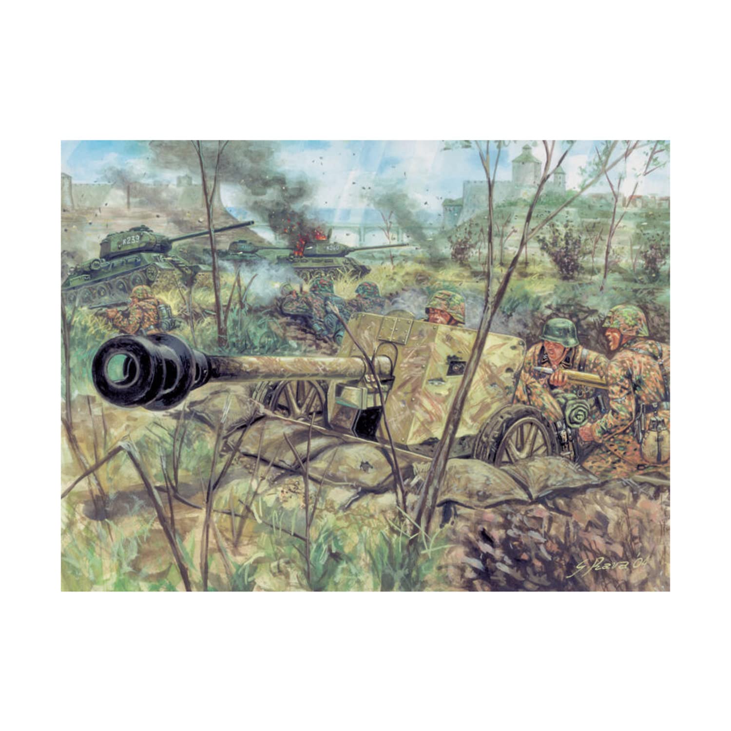 The Hobby Company ITA6096 Model kit, Unpainted