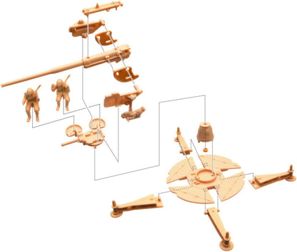 Italeri 6122S - 2e 1e Wereldoorlog taliaan 90/53 Gun with Servants