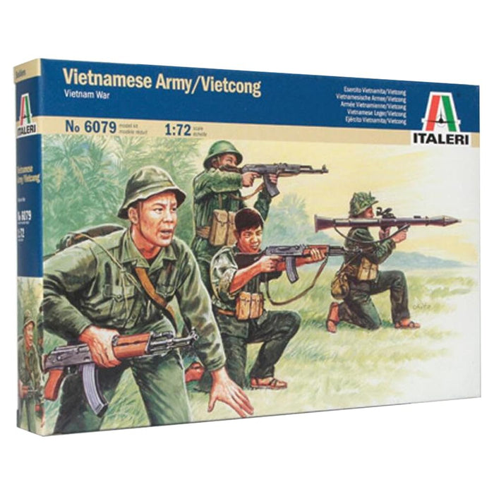 Italeri I6079 - Figuras de Soldados vietnamitas (Escala 1:72