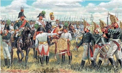 Italeri 510006037 – 1:72 Austrian & Russian General Staff