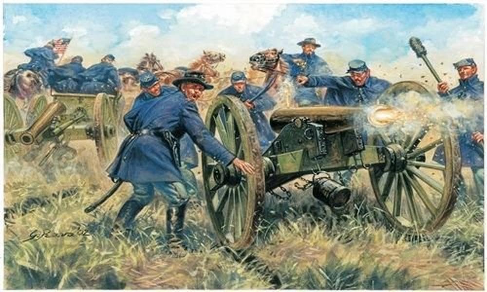 Italeri 510006038 - 1:72 Union Artillery