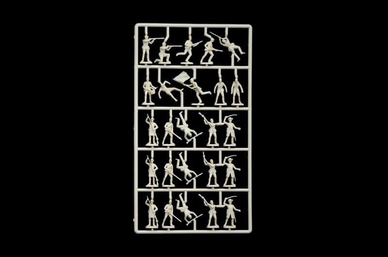 Italeri 6177 Union Infantry Amerikanisch Modellbausatz, Blau, Weiß