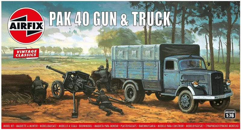Canon Pak 40 et char