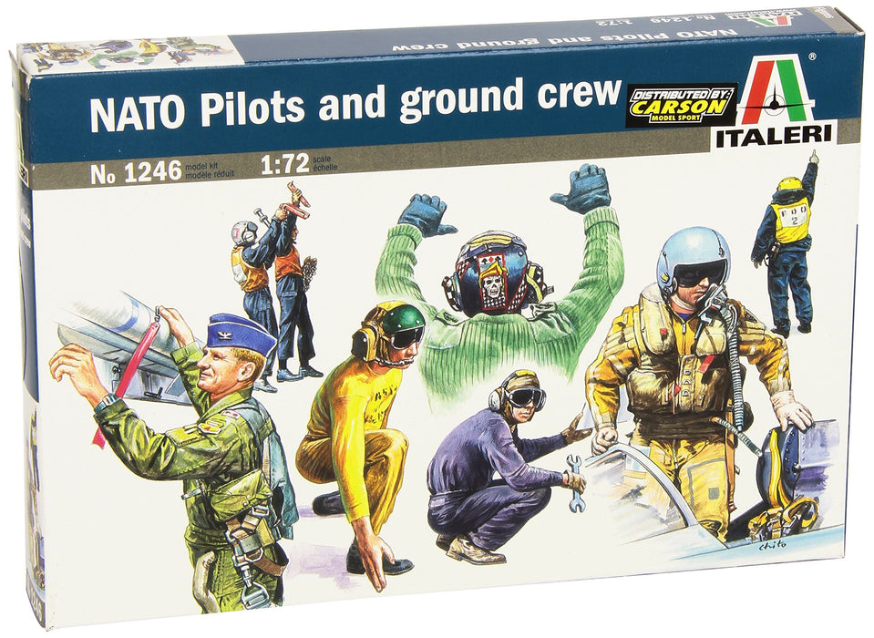 Italeri 1246S Nato Pilots and Ground Crews