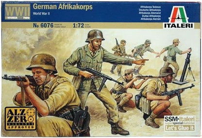 The Hobby Company Italeri 510006076 – 1:72 WW2 German Africa Corps