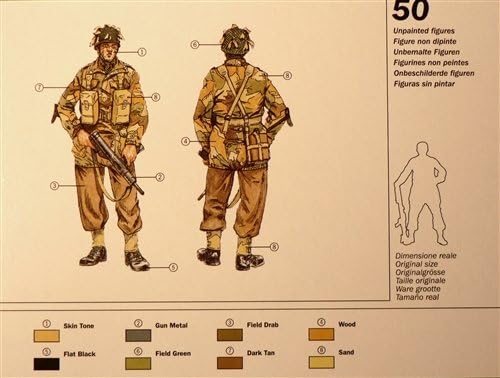 Italeri - 2nd World War British Red Devils 1:72 Scale