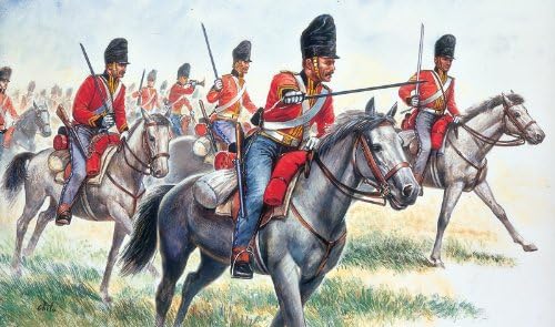 Italeri 510006001 - 1:72 British Heavy Cavalry Napoleonic Wars
