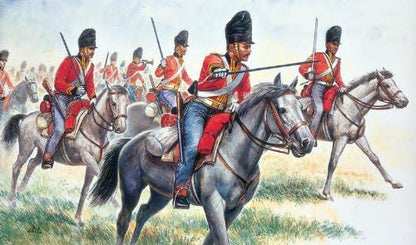 Italeri 510006001 - 1:72 British Heavy Cavalry Napoleonic Wars