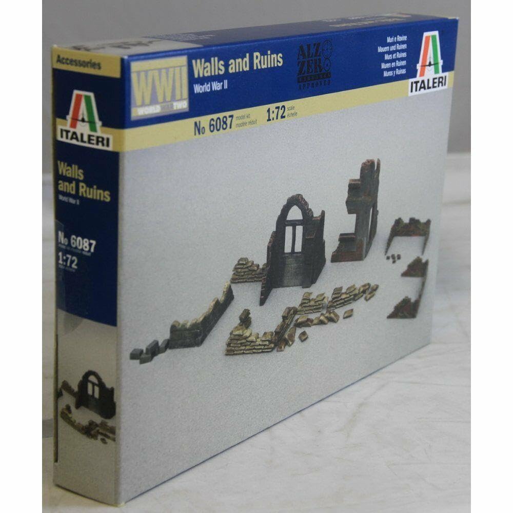 Italeri 510006087-1:72 Muren en hengels met accessoires