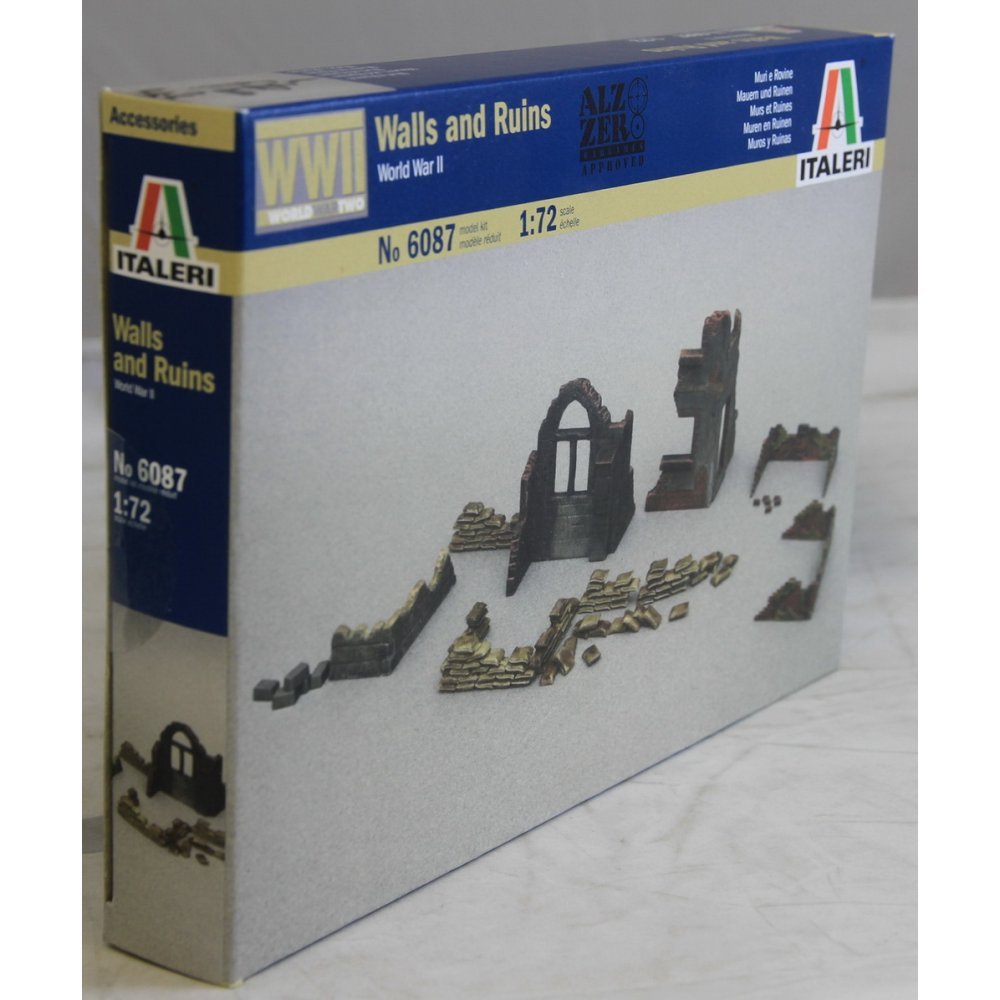 Italeri 510006087-1:72 Muren en hengels met accessoires
