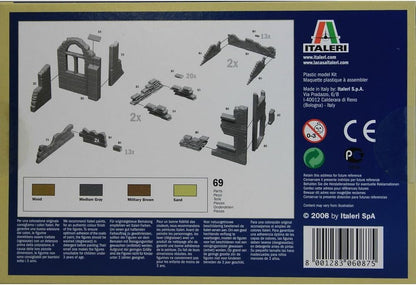 Italeri 510006087-1:72 Muren en hengels met accessoires