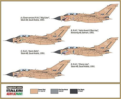 Italeri ITA1384 1: 72 Tornado Gr.1 Gulf War 25th Anniversary