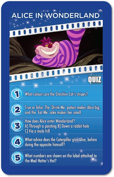 Top Trumps Disney Classic Quiz Game