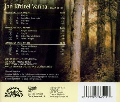 Symphonies (Vlcek, Prague Co, Kolar, Kunt, Synek)