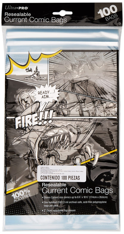 Ultra Pro Comic Bags (100-Piece