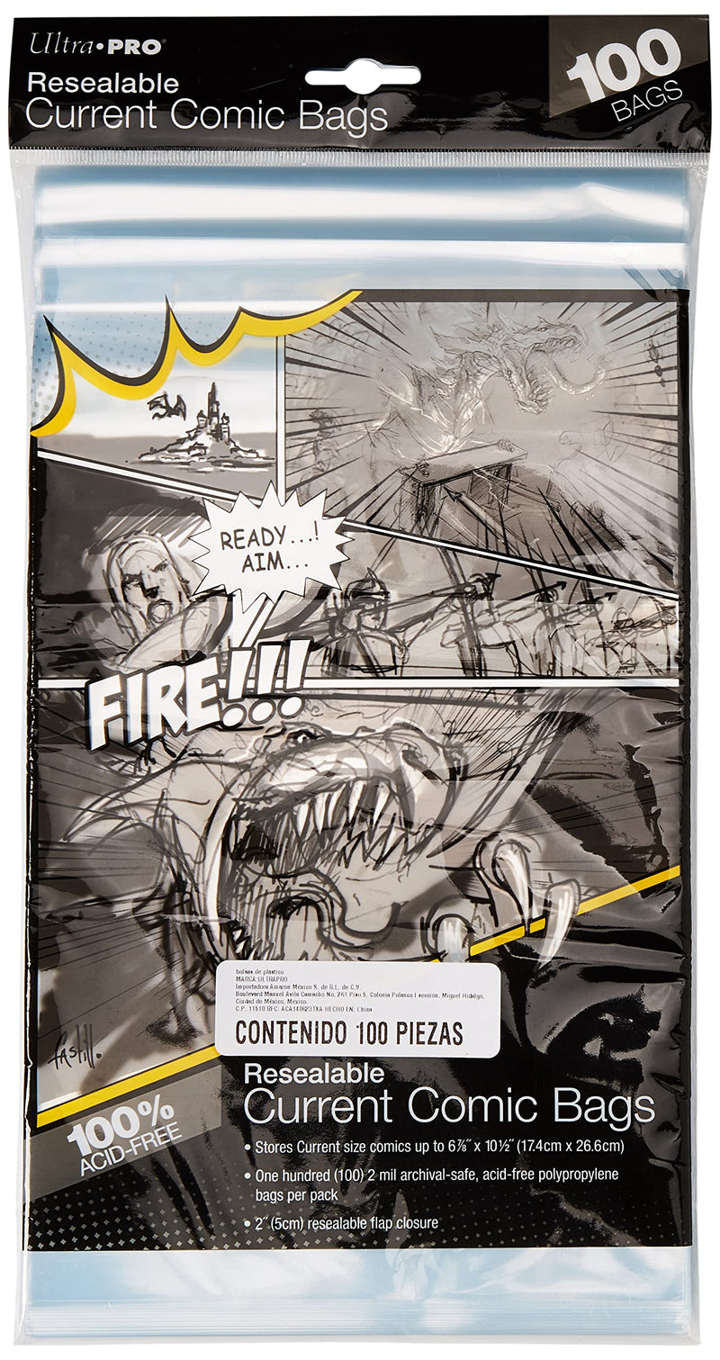 Ultra Pro Comic Bags (100-Piece