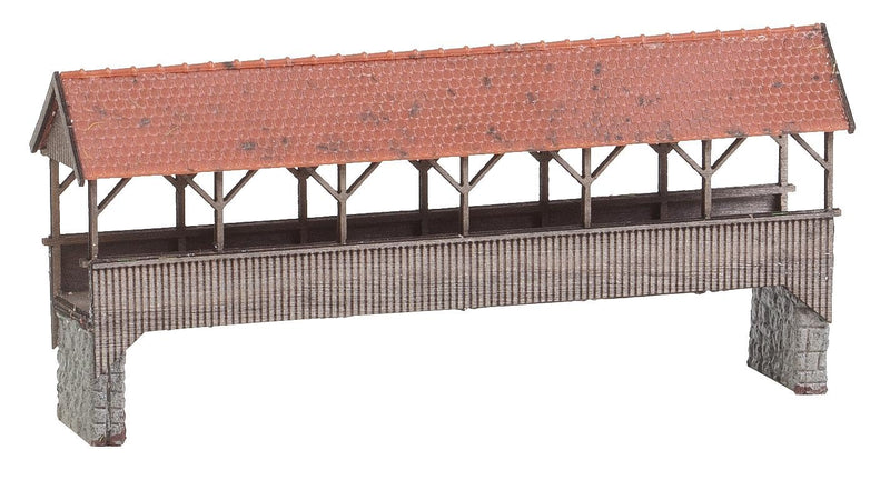 Faller FA 222574 Covered Footbridge