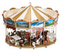 Faller-[' Merry Go Round' Kit de construcción, Color Blanco (F140316