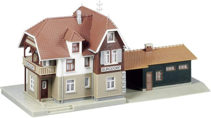 Faller FA131377 Bahnhof Burgdorf Modellbausatz, verschieden, One Size