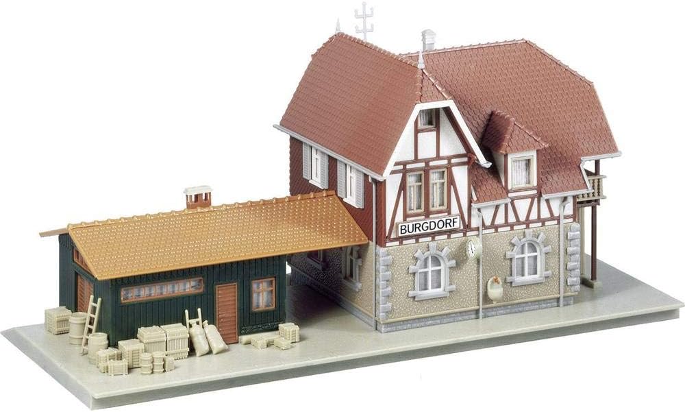 Faller FA131377 Bahnhof Burgdorf Modellbausatz, verschieden, One Size