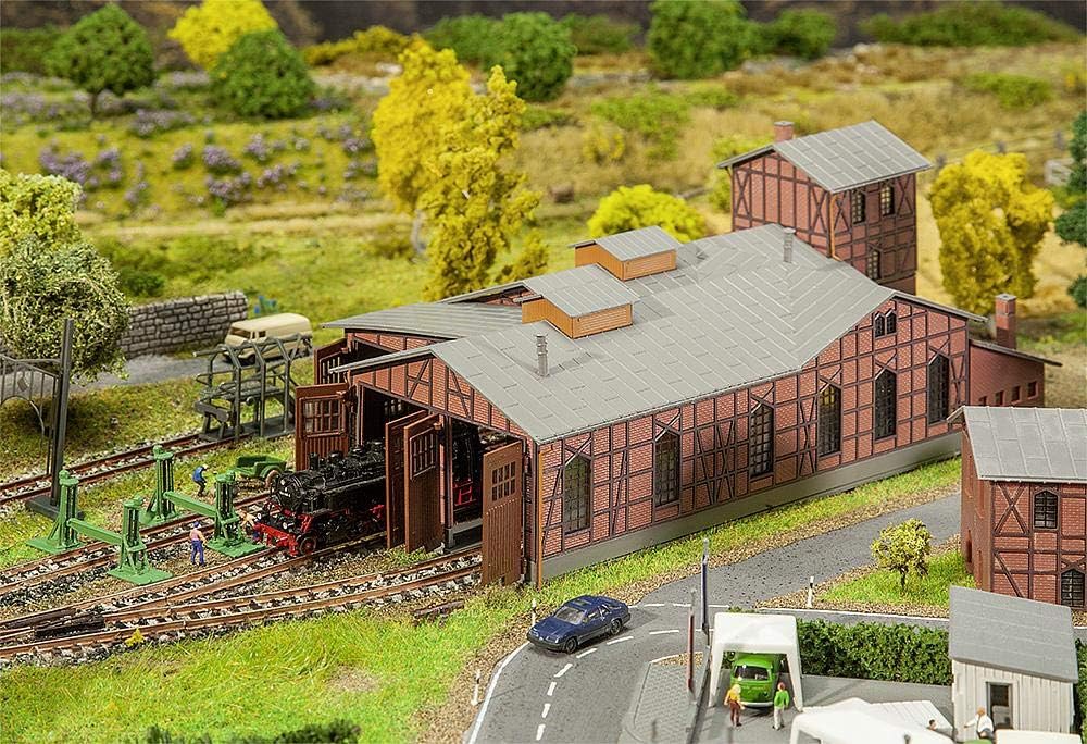 Faller FA 222113 BW Kit Locomotive Shed