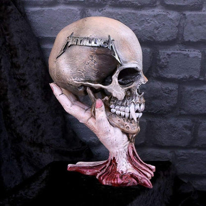 Nemesis Now Metallica Sad But True Skull 22cm, Resin, Taupe