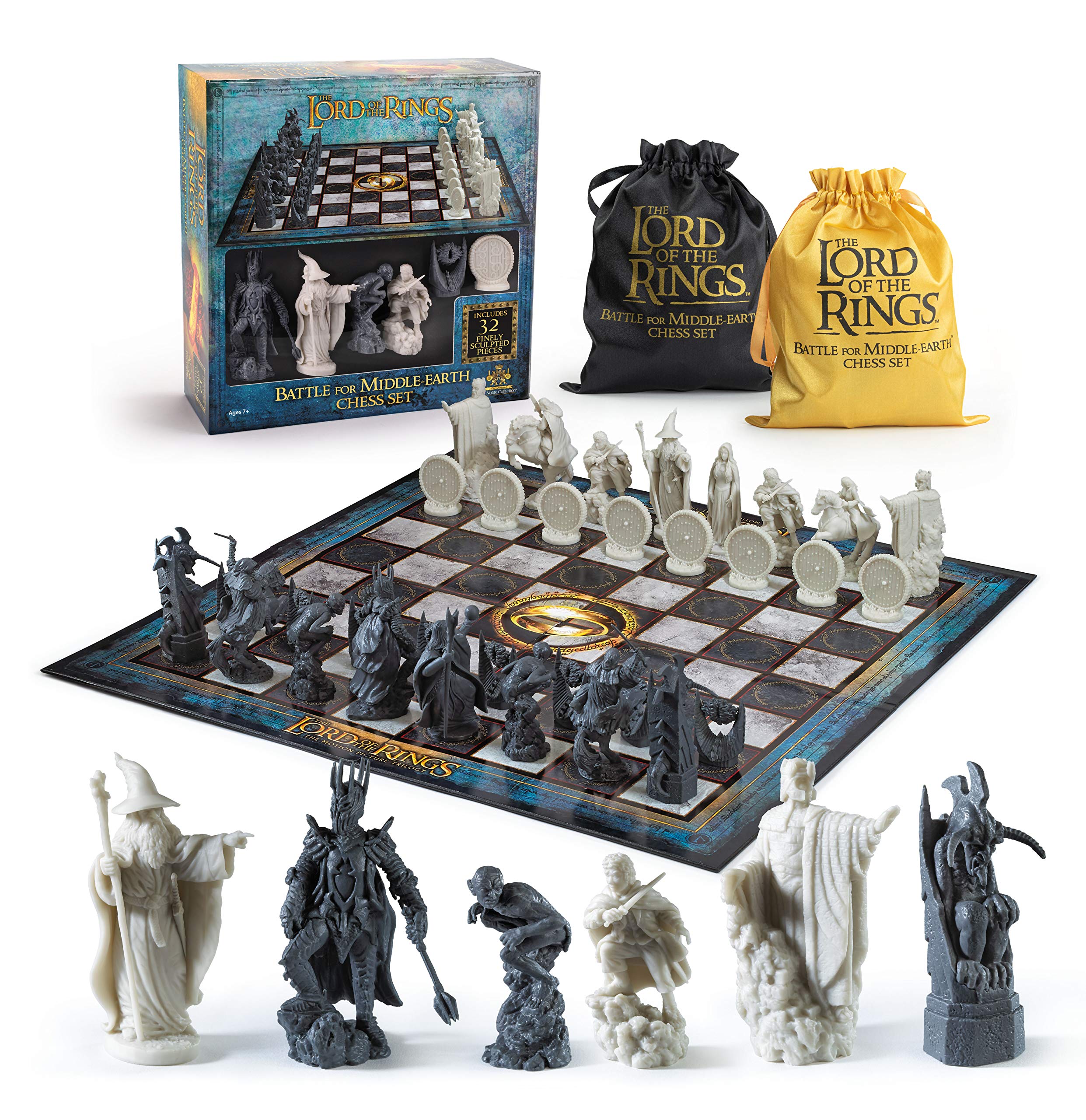 The Lord Of The Rings Battle for Middle-Earth Noble Collection Chess Set